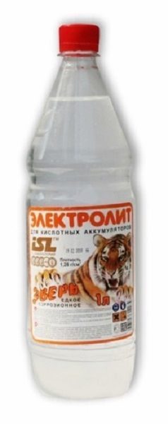 Электролит 1,28 1,5л. Электролит 1,28 1,5л.