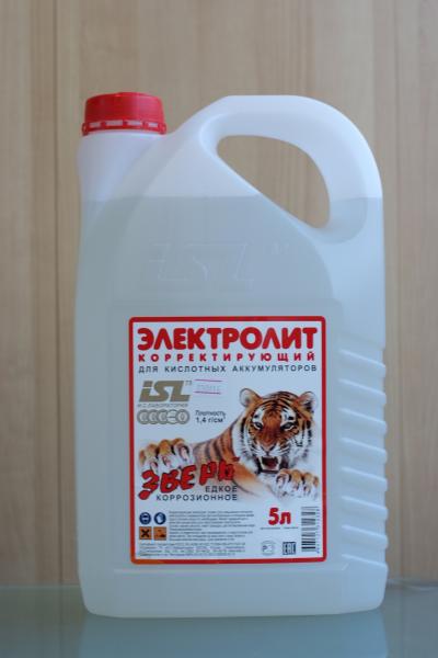 Электролит 1,40 5л. Электролит 1,40 5л.