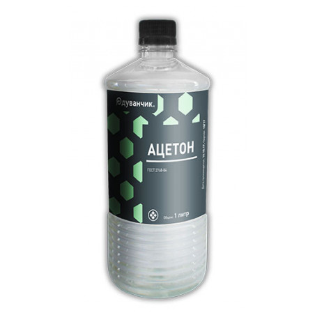 Ацетон пластик 1л. (12) Одуванчик Ацетон пластик 1л. (12) Одуванчик