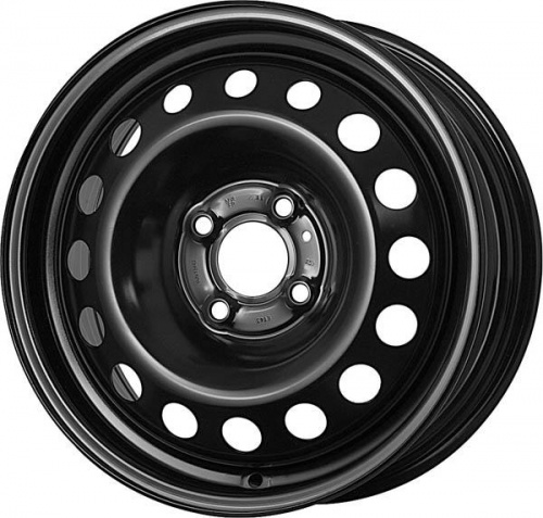 Диск стальной легковой 15*6  4*100 ET50 60,1 (Logan, Toyota) Trebl 64A50C Black