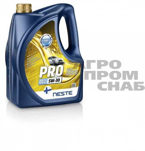 Масло Neste PRO DG2 SAE 5w-30 (Финляндия) 4л.