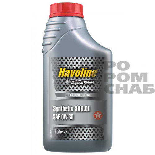 Масло Texaco HAVOLINE SYNTHETIC 506.01 SAE 0w-30 1л.