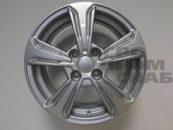 Диск литой 15*6.0 4*100 Et50 60,1 Khomen KHW1502 ZV Vesta/Almera  G-Silver