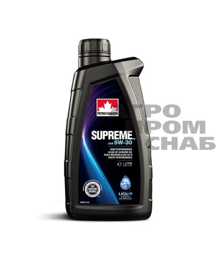 Моторное Масло Petro-Canada SUPREME SAE 5w-30 API SN Канада 1л. литр