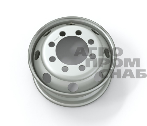 Диск колеса R19.5*6.75 8/285 d221 ET145  Hyundai/Hino/Isuzu  Wheel Power