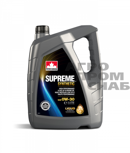 Масло Petro-Canada SUPREME SYNTHETIC SAE 0w-30 API SP (Канада) 5л.