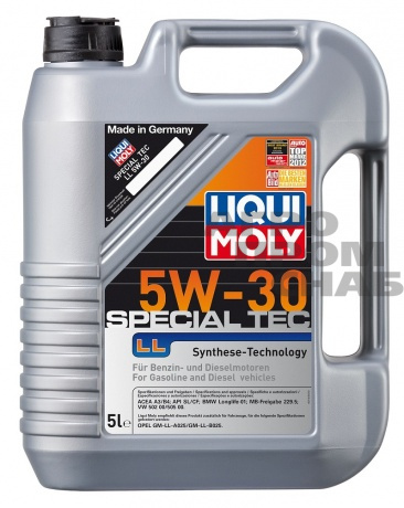 Масло Liqui Moly SPIAL T LL SAE 5W-30 API SL/CF 4л.