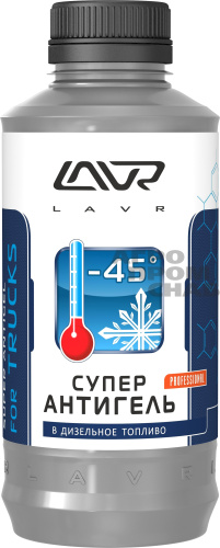 Антигель для дизельного топлива  LAVR (LN2107) 1000мл. (12)  500-2000литров