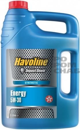 Масло Texaco HAVOLINE ENERGY 5W-30 SL/CF 4 л.