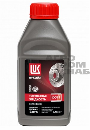 Тормозная жидкость Лукойл DOT-3 0,455 кг (25)