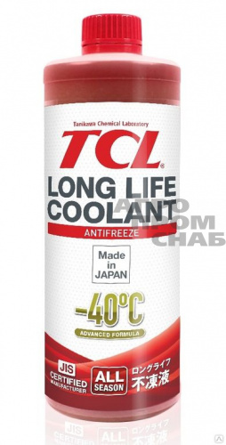 Антифриз TCL LLC -40C красный 1 л