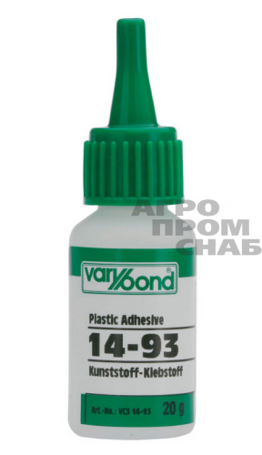 Цианоакрилатный клей для пластика Varybond 14-93  20г