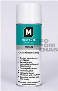 Смазка Molykote MKL-N SPRAY  400мл.