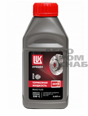 Тормозная жидкость Лукойл DOT-4 0,455 кг (25)