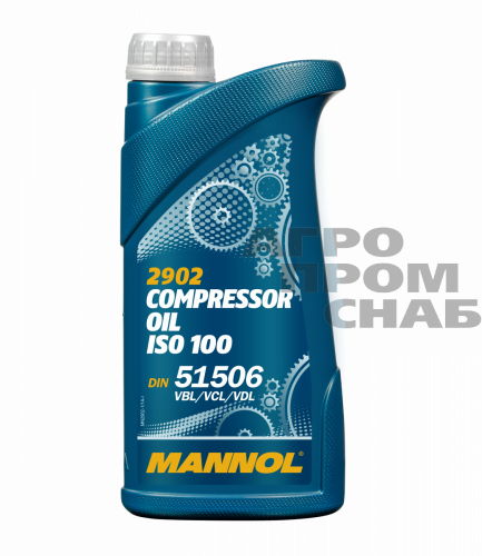Масло MANNOL Compressor Oil ISO 100 для воздушных компрессоров1 л.  (1918)