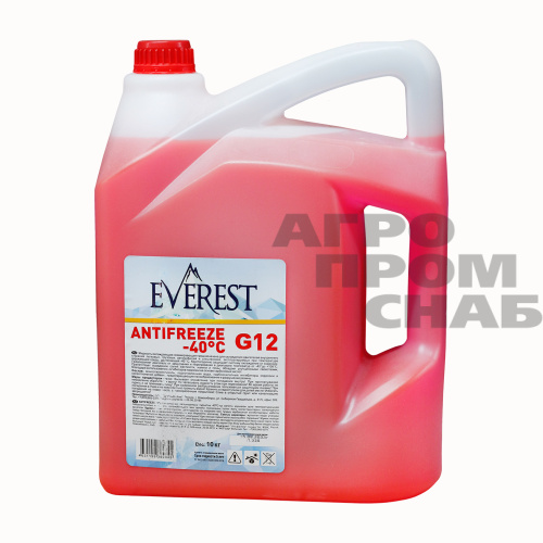 Антифриз EVEREST G12 (красный) Антифриз EVEREST G12 (красный)