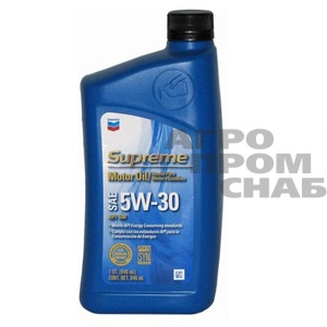 Масло Chevron SUPREME SAE 5w-30  0,946 л.