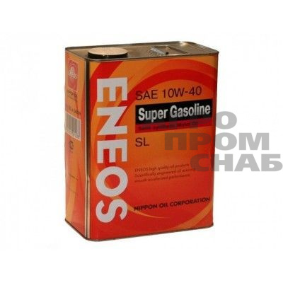 Масло ENEOS Super Gasoline полусинтетика SL 10W-40 4л.