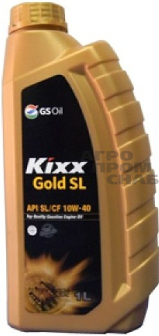 Масло моторное Kixx Gold SAE 10W-40 API SL/CF п/синт 1л.(12)