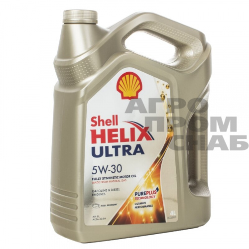 Масло Shell HELIX ULTRA SAE 5w-30 (Россия) 4л.(4)