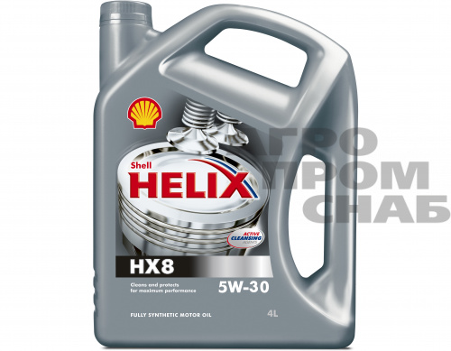 Масло Shell HELIX HX 8 Synthetic SAE 5w-30 API SN/CF 4л.