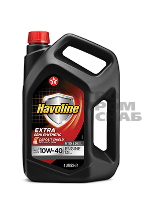 Масло Texaco HAVOLINE EXTRA 10W-40 SN/CF 4 л. 