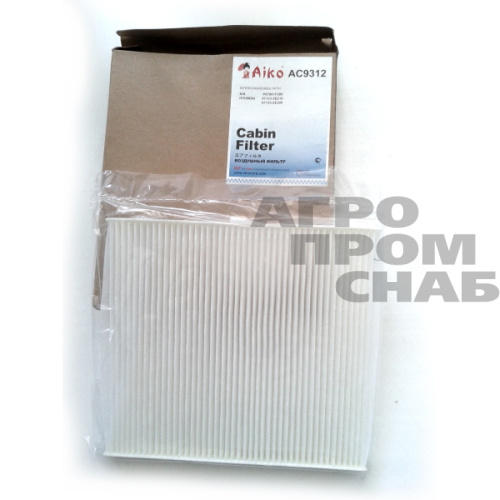 Фильтр салонный AC-9312 Aiko (CU 2336)(CA-2807) Фильтр салонный AC-9312 Aiko (CU 2336)(CA-2807)