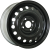 Диск стальной легковой P16*6.5J (Renault, Nissan ) ET47 5*114,3 66,1 Black (1)
