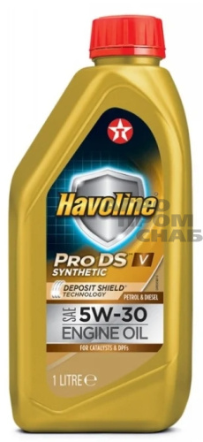 Масло Texaco HAVOLINE ProDS V SAE 5w-30 1л.