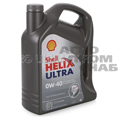 Масло Shell HELIX ULTRA SAE 0w-40  4л.
