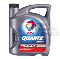 Масло моторное Total QUARTZ DIESEL 7000 10W-40 API SL/CF синт  5л.