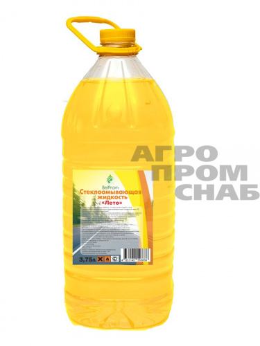 Жидкость для омывания стекол ЛЕТО BelProm (г. Новосибирск) 3,75л.