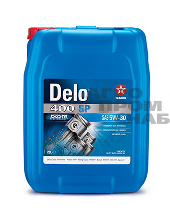 Масло Texaco DELO 400 SP SAE 5w-30 20л.