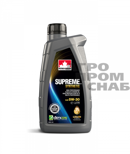 Масло Petro-Canada SUPREME SYNTHETIC SAE 5w-30 API SP/SN/SM (Канада) 1л.