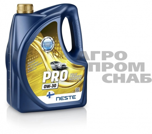 Масло Neste PRO SAE 0w-30 (Финляндия) 4л.(4)