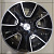 Диск литой 16*6.5 5*114,3 Et50 66,1 Khomen KHW1601 Duster Black-FP Диск литой 16*6.5 5*114,3 Et50 66,1 Khomen KHW1601 Duster Black-FP