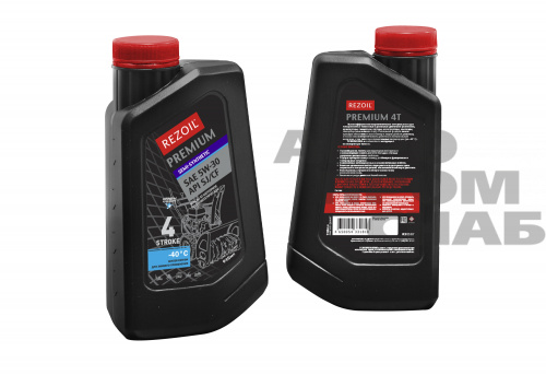 Масло REZOIL Premium 4Т SAE 5w-30  API SJ/CF 1л.