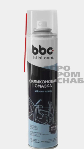 Смазка силиконовая BiBiCare 400 мл.