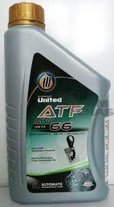 Жидкость для АКПП United ATF-66 (LOW VISCOSITY) RED (DEXRON VI) 1л.