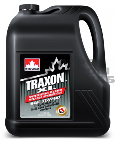 Масло Petro-Canada TRAXON XL SYNTHETIC BLEND SAE 75w-90  4л.