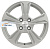 Диск литой 15*6.0 4*100 Et45 54.1 Khomen KHW1502 ZV Solano F-SILVER